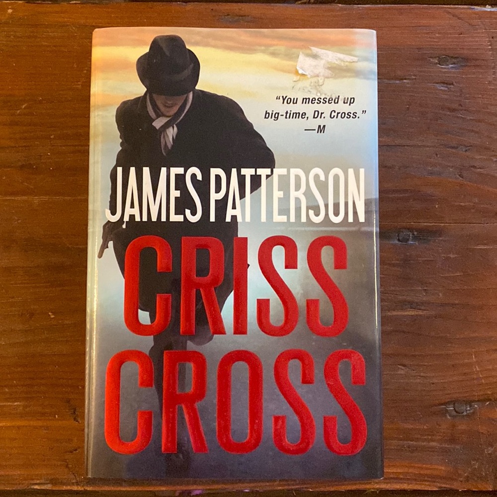 Updated - “Criss Cross” Hardcover by James Patterson